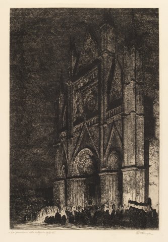 1911 - La processione delle reliquie